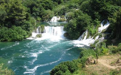 Krka National Park: the river that builds cathedrals of water